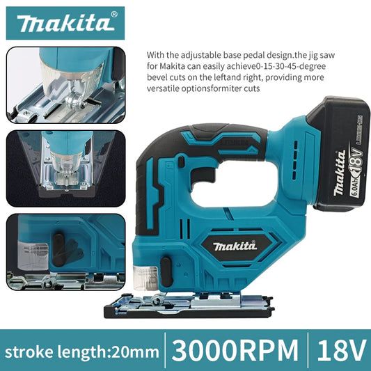 Makita Electric Jigsaw Power Tool (Batteries Not Included)