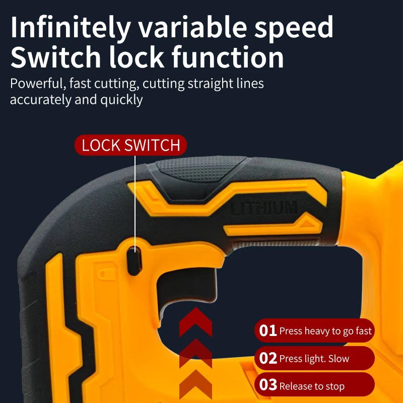 DEWALT 3000RPM Brushless 20V Cordless Electric Jig Saw