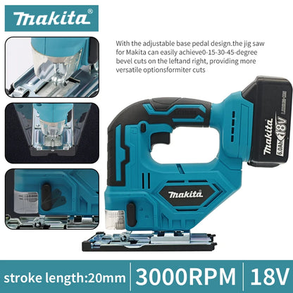 Makita Electric Jigsaw Power Tool (Batteries Not Included)