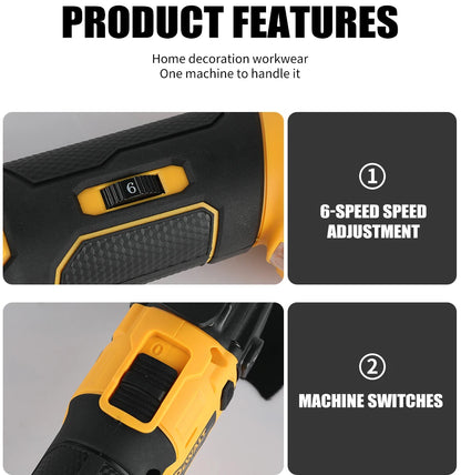 DEWALT 20V MAX Brushless Cordless Oscillating Multi-Tool 5 Accessories Included!
