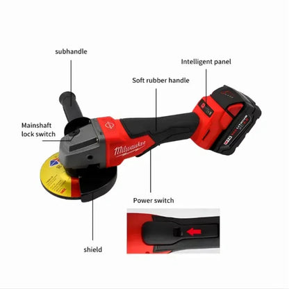 Milwaukee Angle Grinder Brushless  with Milwaukee 18V Battery
