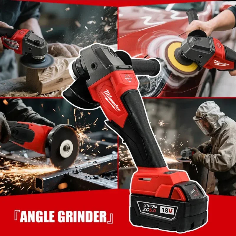 Milwaukee Angle Grinder Brushless  with Milwaukee 18V Battery
