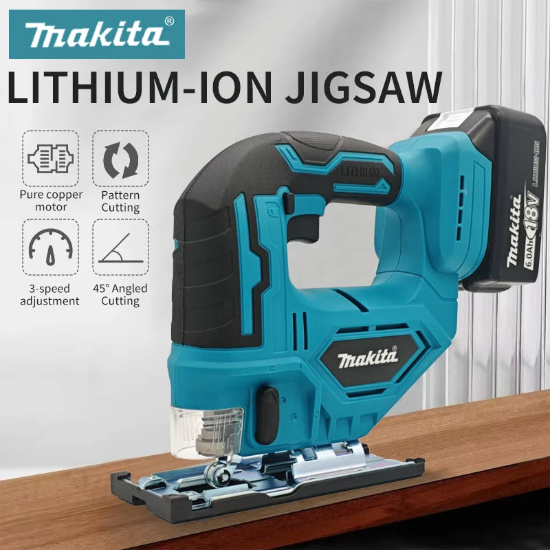 Makita Electric Jigsaw Power Tool (Batteries Not Included)