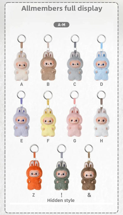 Labubu doll - 100% genuine plush doll, It's the perfect gift for children, family and friends.