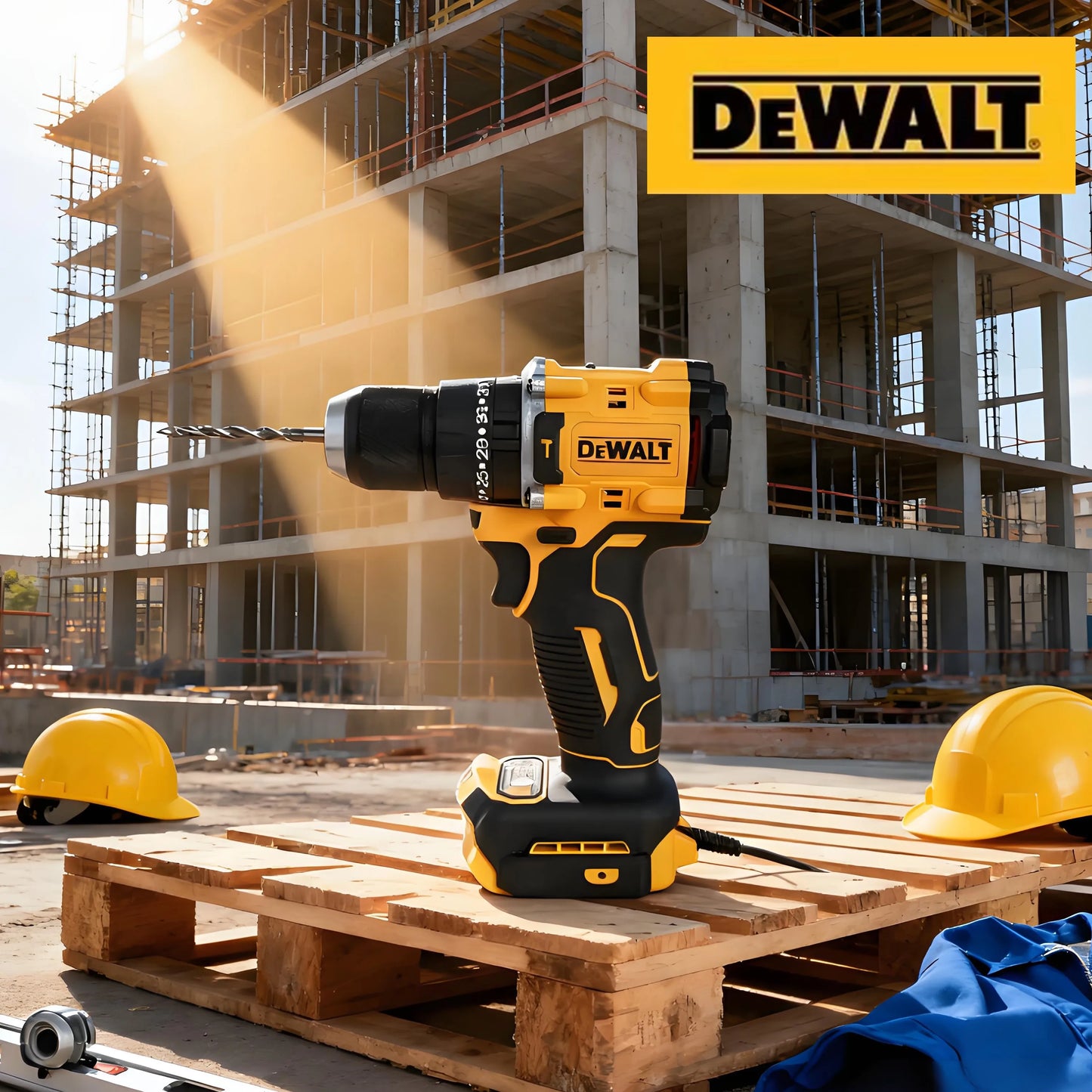 2025 DEWALT 20V Rechargeable Brushless Compact Electric Screwdriver Hand Drill Impact Drill DCD805