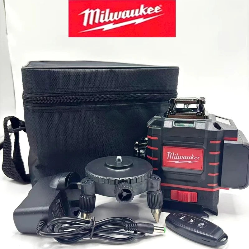 Milwaukee 4.2V 360 Degree Vertical Laser Level Green Beam 16 Lines Self-leveling
