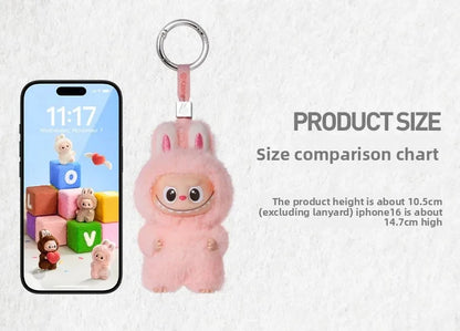 Labubu doll - 100% genuine plush doll, It's the perfect gift for children, family and friends.