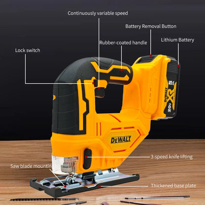 DEWALT 3000RPM Brushless 20V Cordless Electric Jig Saw